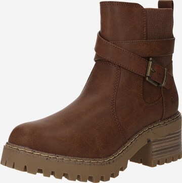 Blowfish Malibu Ankle Boots in Brown: front