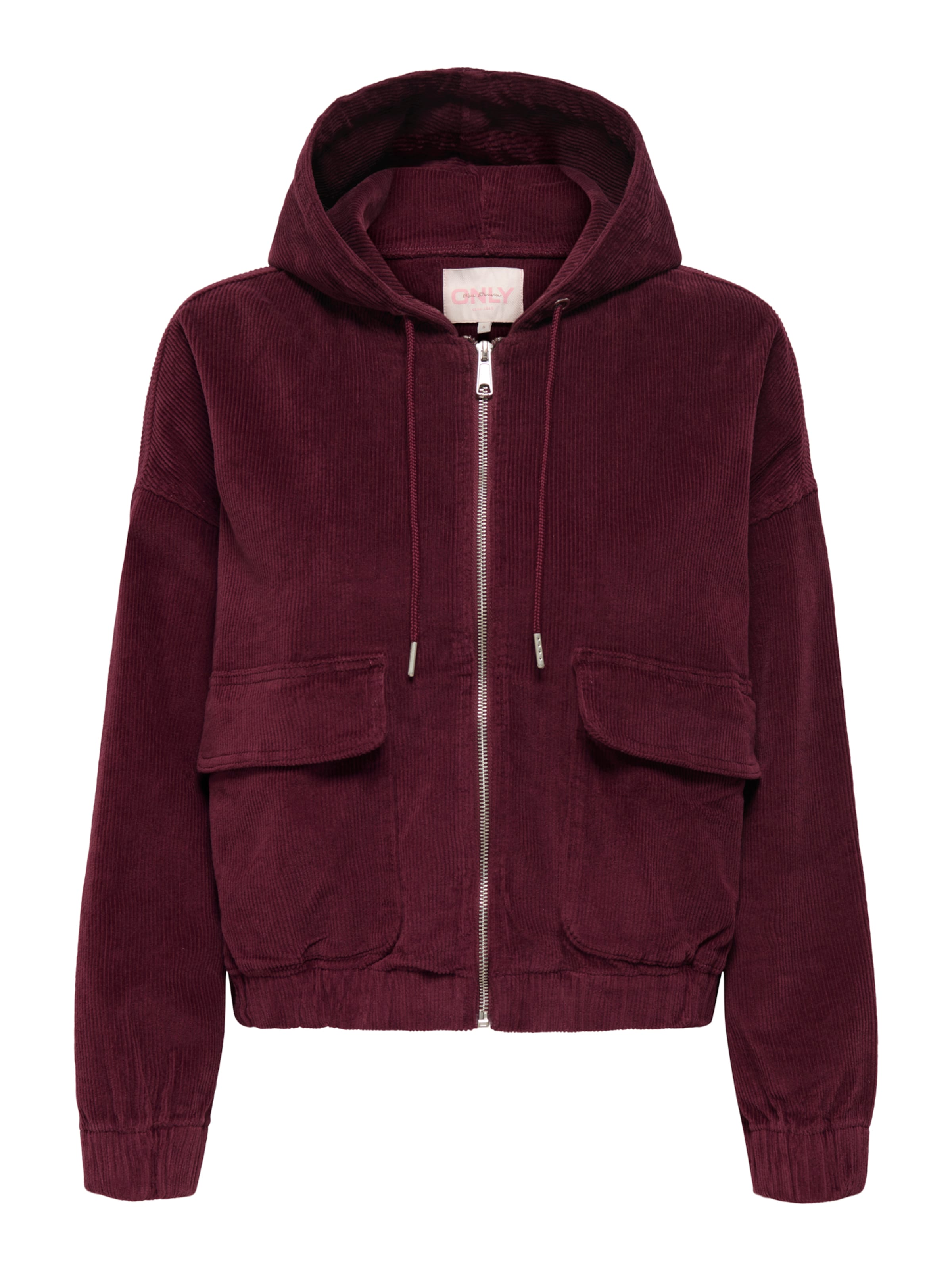 ONLY Přechodná bunda 'ONLKENZIE' – červená: přední strana