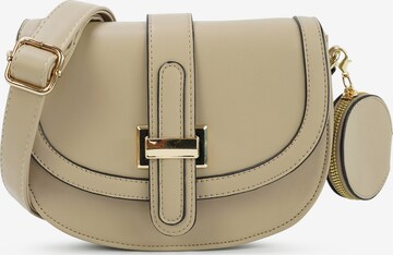 HARPA Shoulder Bag 'SUNI' in Brown: front