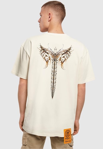 Forgotten Faces Shirt in Beige: Vorderseite