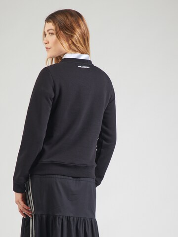 Karl Lagerfeld Sweatshirt in Schwarz: Rückseite