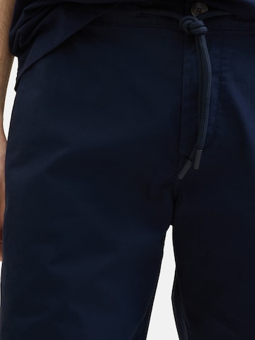 Regular Pantalon chino TOM TAILOR en bleu