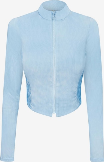 EKCENTRIK Sportief sweatvest 'Baby Blue' in de kleur Lichtblauw, Productweergave