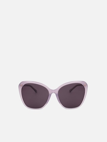 Lunettes de soleil JIMMY CHOO en violet : devant