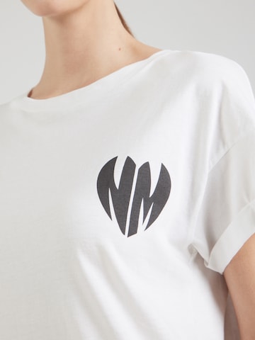 T-shirt 'NMGABY' Noisy may en blanc