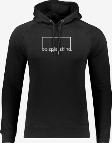 Bolzplatzkind Sweatshirt in Black: front