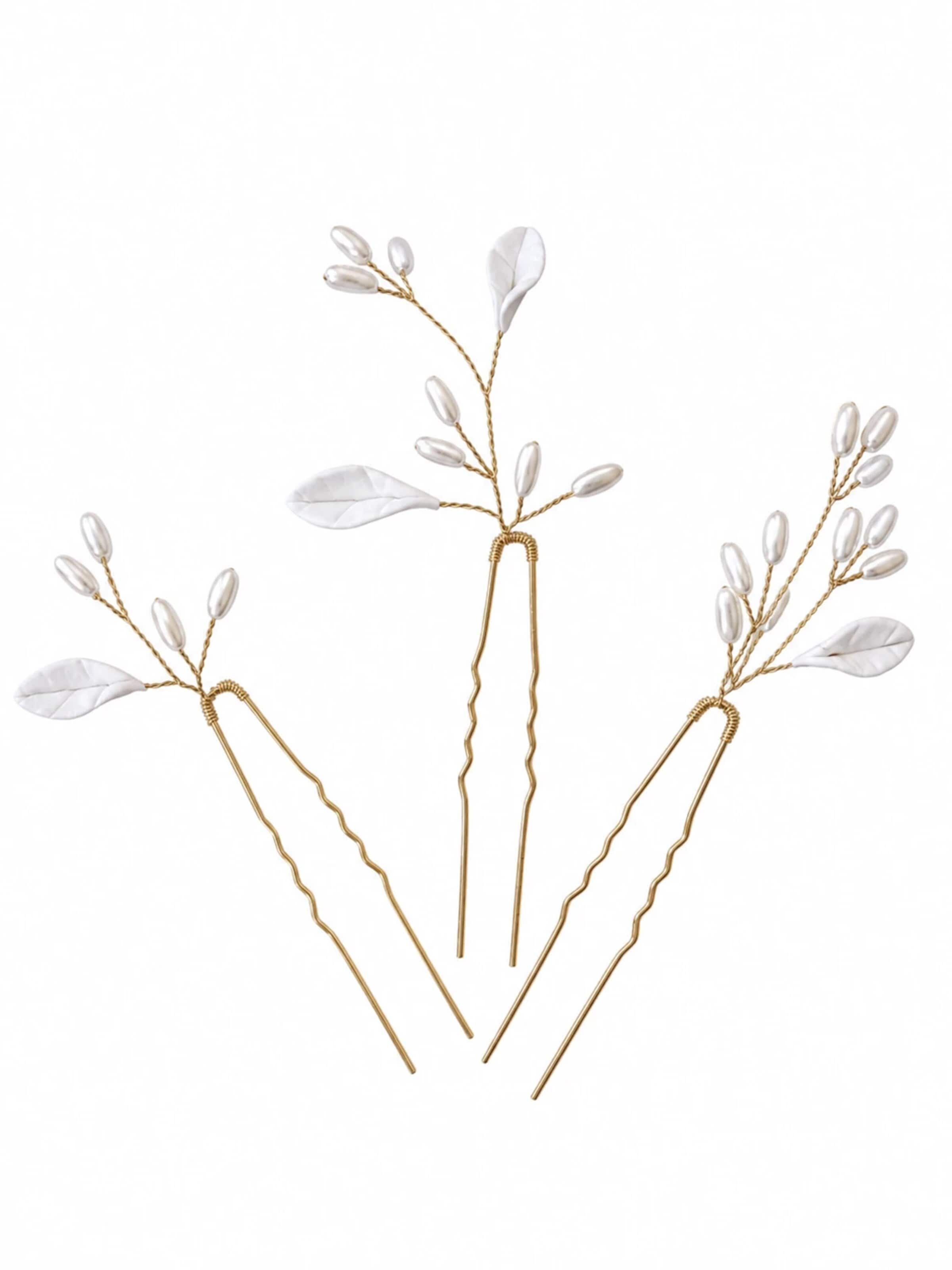SallyJaneBridal Haarsieraden in Goud: voorkant