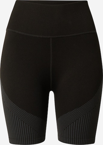 Skinny Pantalon de sport PUMA en noir : devant