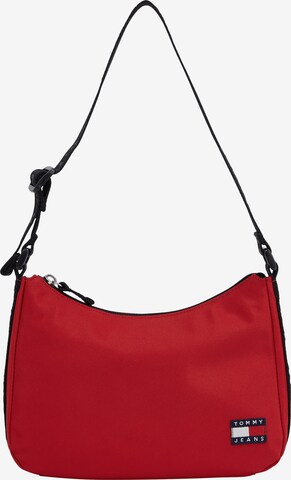 Tommy Jeans Schultertasche 'ESSENTIAL DAILY' in Rot: predná strana