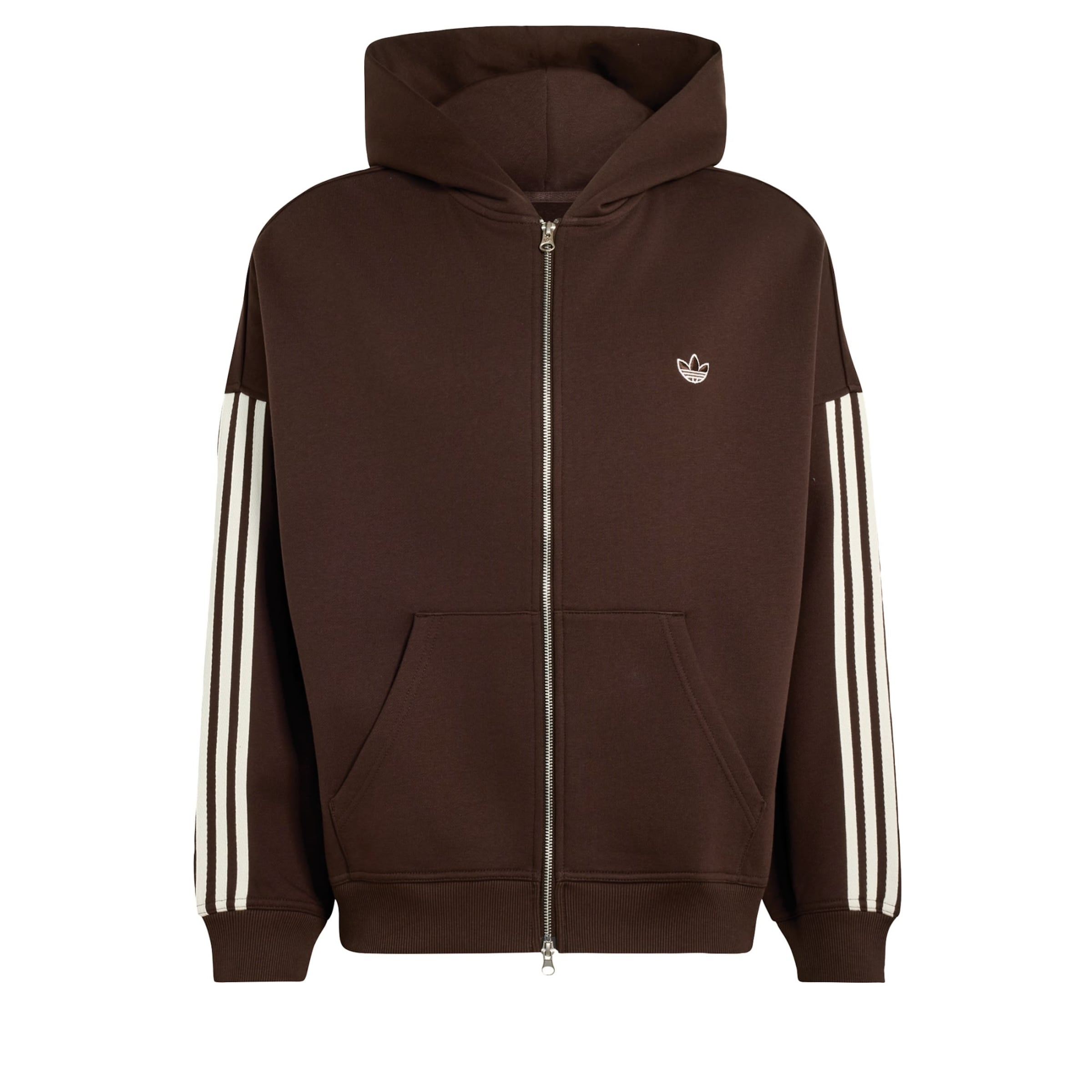 ADIDAS ORIGINALSGornji dio trenirke 'AdiSignature' - smeđa boja: prednji dio