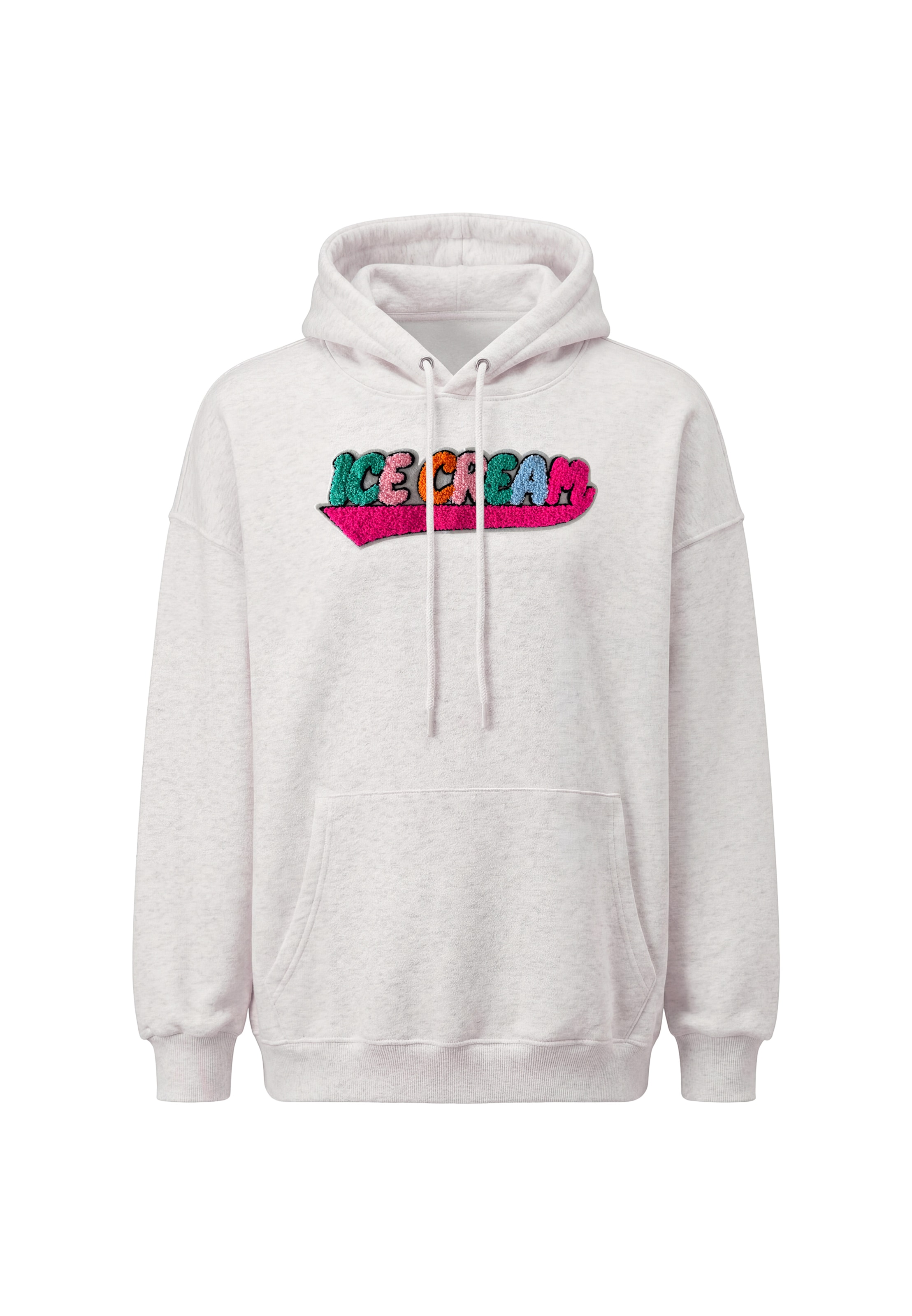 Sweat-shirt MYMO en blanc : devant