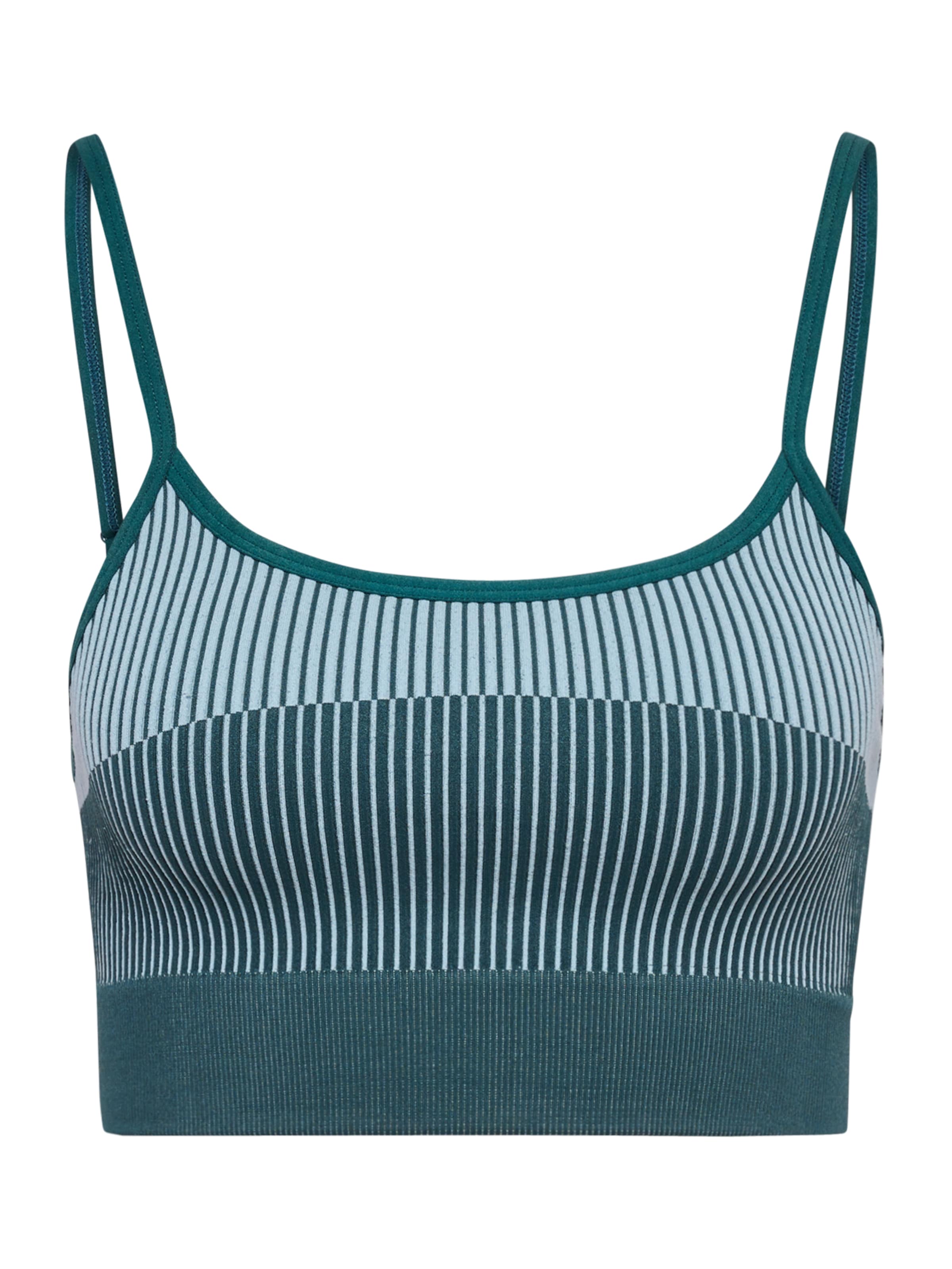 Hummel Bustier Sport-BH in Blau: Vorderseite