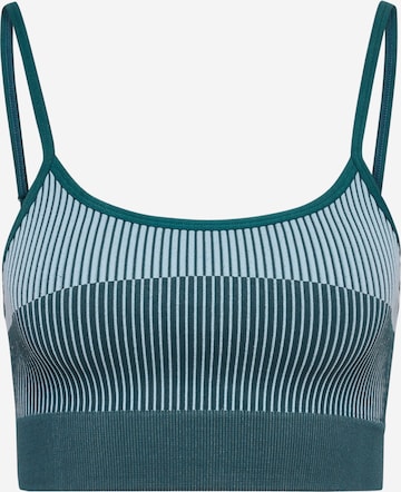 Hummel Спортен сутиен в синьо: отпред