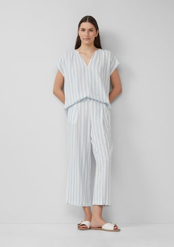 s.Oliver Wide Leg Hose in Blau