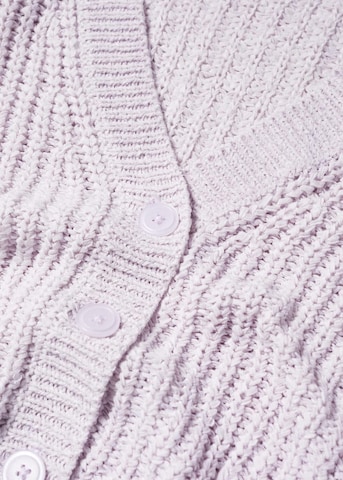 MANGO Knit Cardigan 'arandano' in Purple