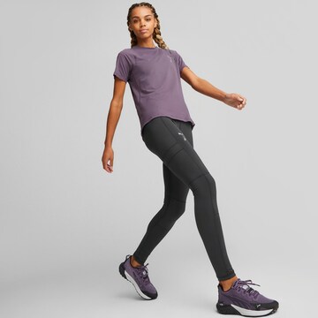 PUMA Funkcionalna majica | vijolična barva