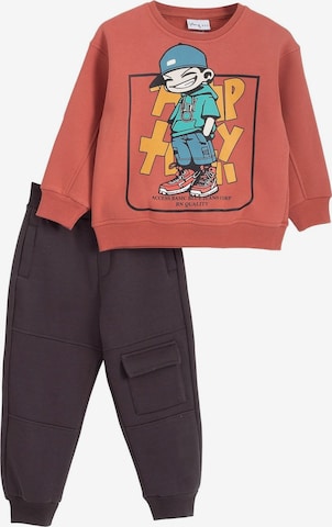 Survêtement Solang en gris : devant