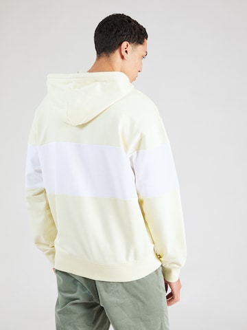 LEVI'S ® Sweatshirt 'Levis Ft Blocked Hoodie' in Yellow