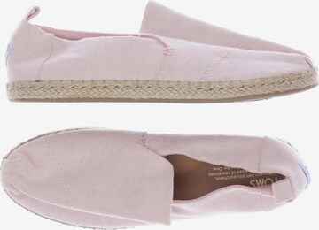 TOMS Flats & Loafers in 43 in Pink: front