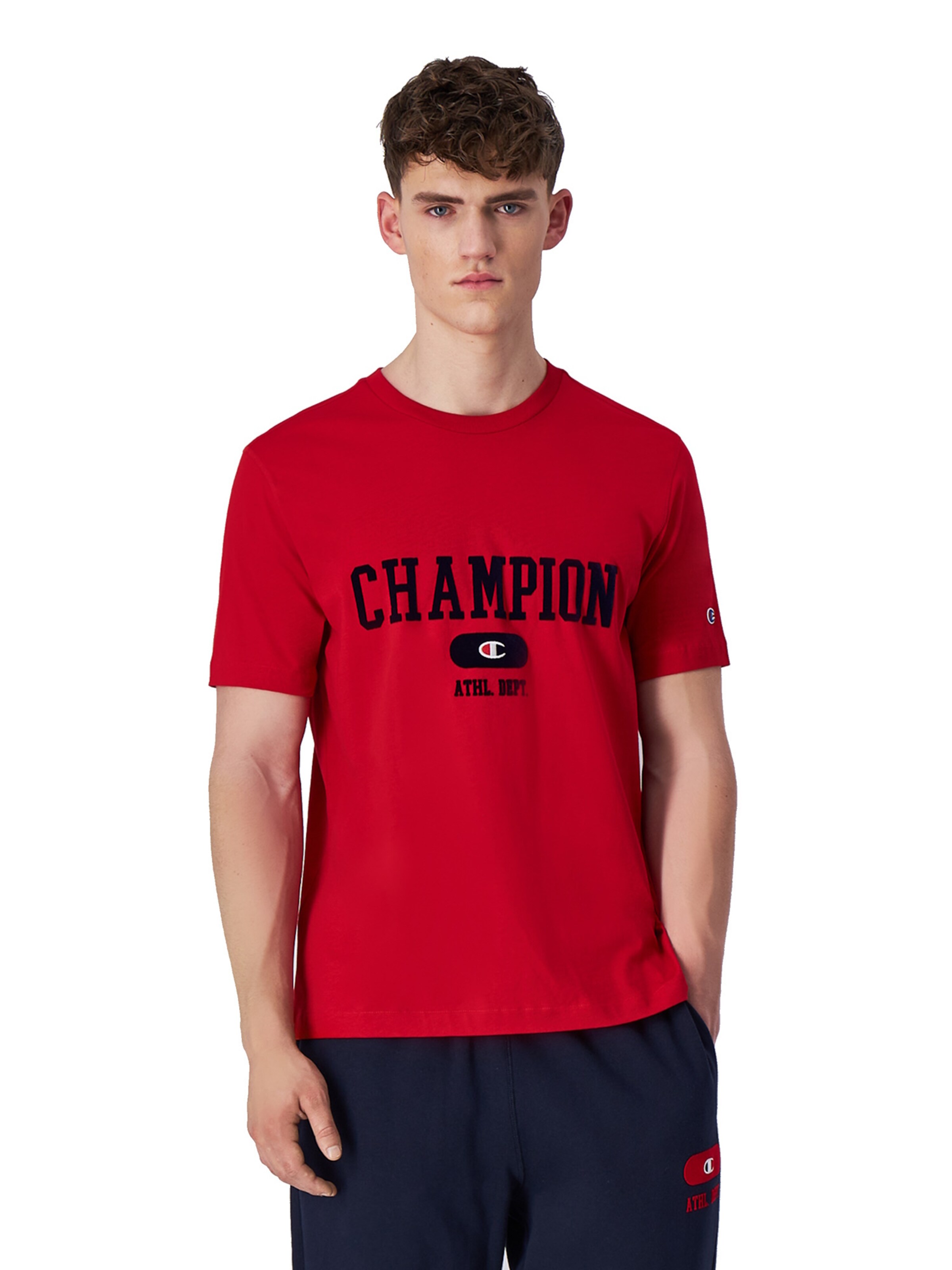 Champion Authentic Athletic Apparel Bluser & t-shirts i rød