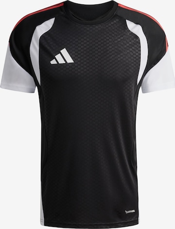 ADIDAS PERFORMANCE - Camiseta de fútbol 'Tiro 26 Competition' en negro: frente