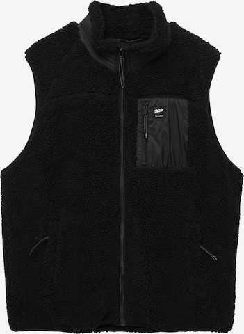 Pull&Bear Vest in Black: front