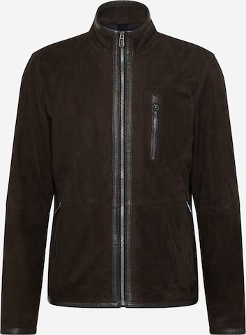 JOOP! Between-season jacket 'Pinto' in Brown: front