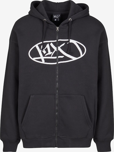 K1X Sweatvest in de kleur Zwart / Wit, Productweergave