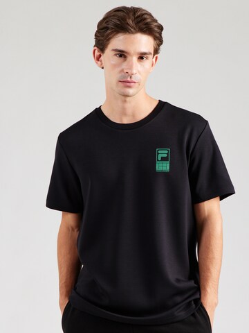 juoda FILA Sportiniai marškinėliai 'LENNIK': galas