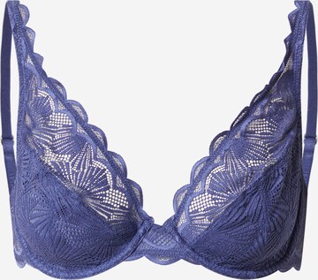 ESPRIT Triangel BH in Blauw: voorkant