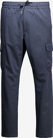 CHASIN' Regular Cargo trousers 'Stone Dual Cargo' in Blue: front