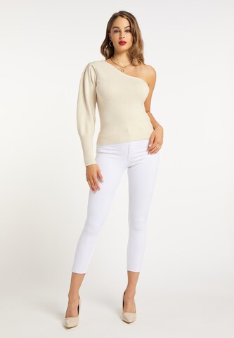 faina Pullover in Beige