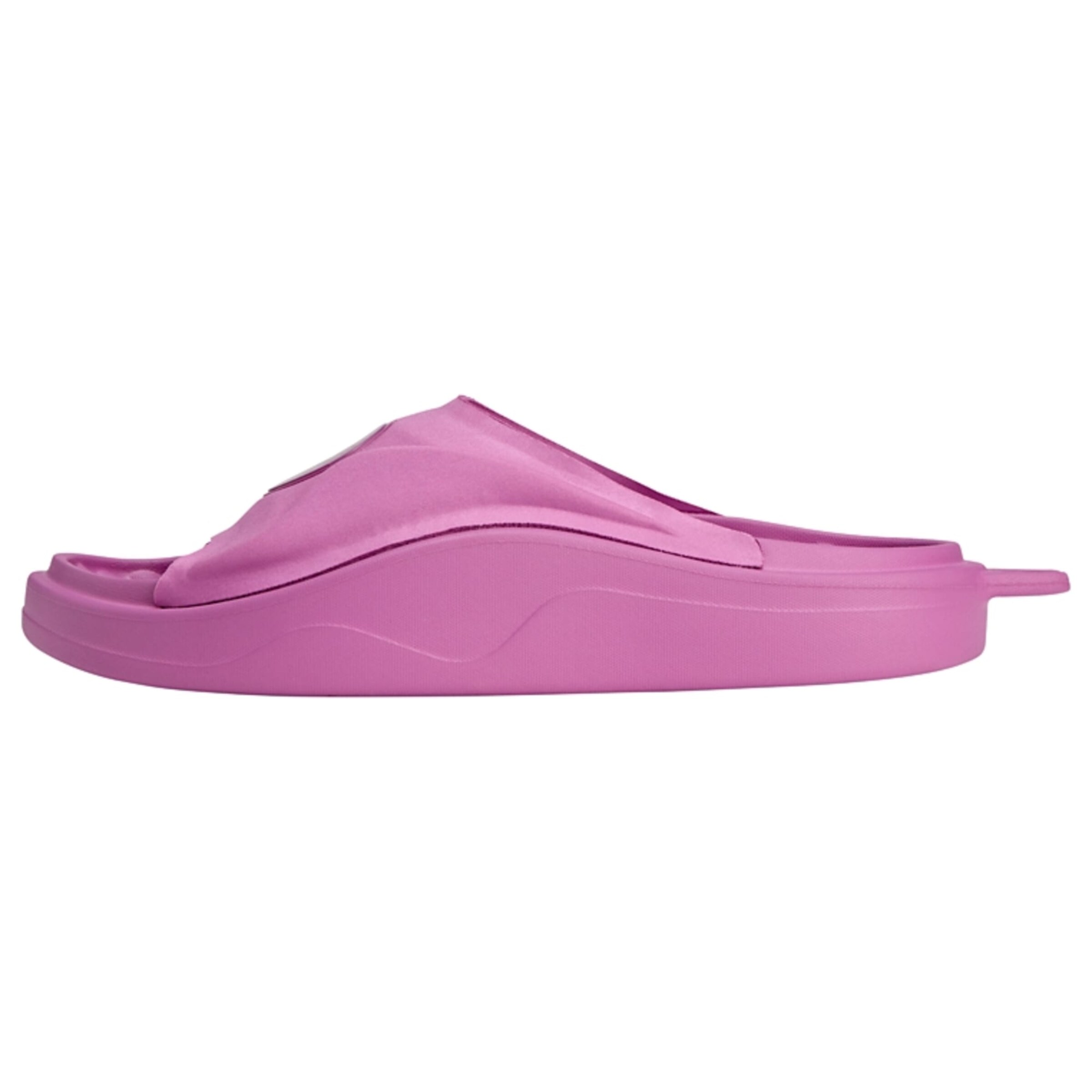 Claquettes / Tongs 'Slide' ADIDAS BY STELLA MCCARTNEY en violet : devant