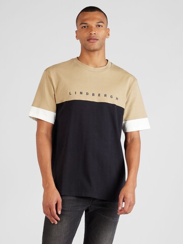 Lindbergh T-Shirt in Beige: Vorderseite