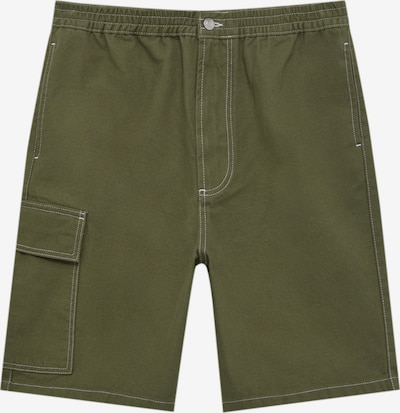 Pull&Bear Pantalon cargo en kaki, Vue avec produit