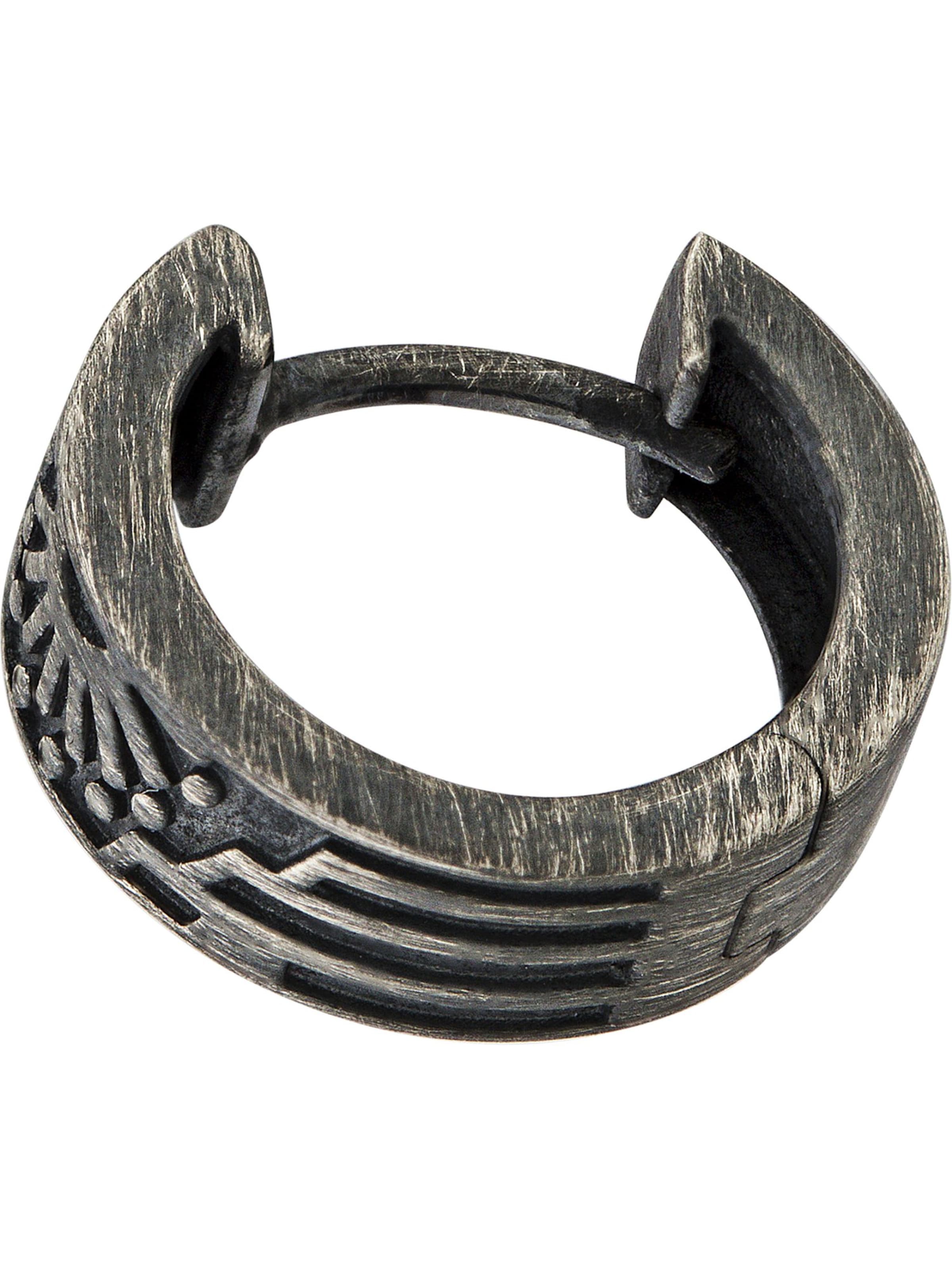 caï Earrings in Grey: front