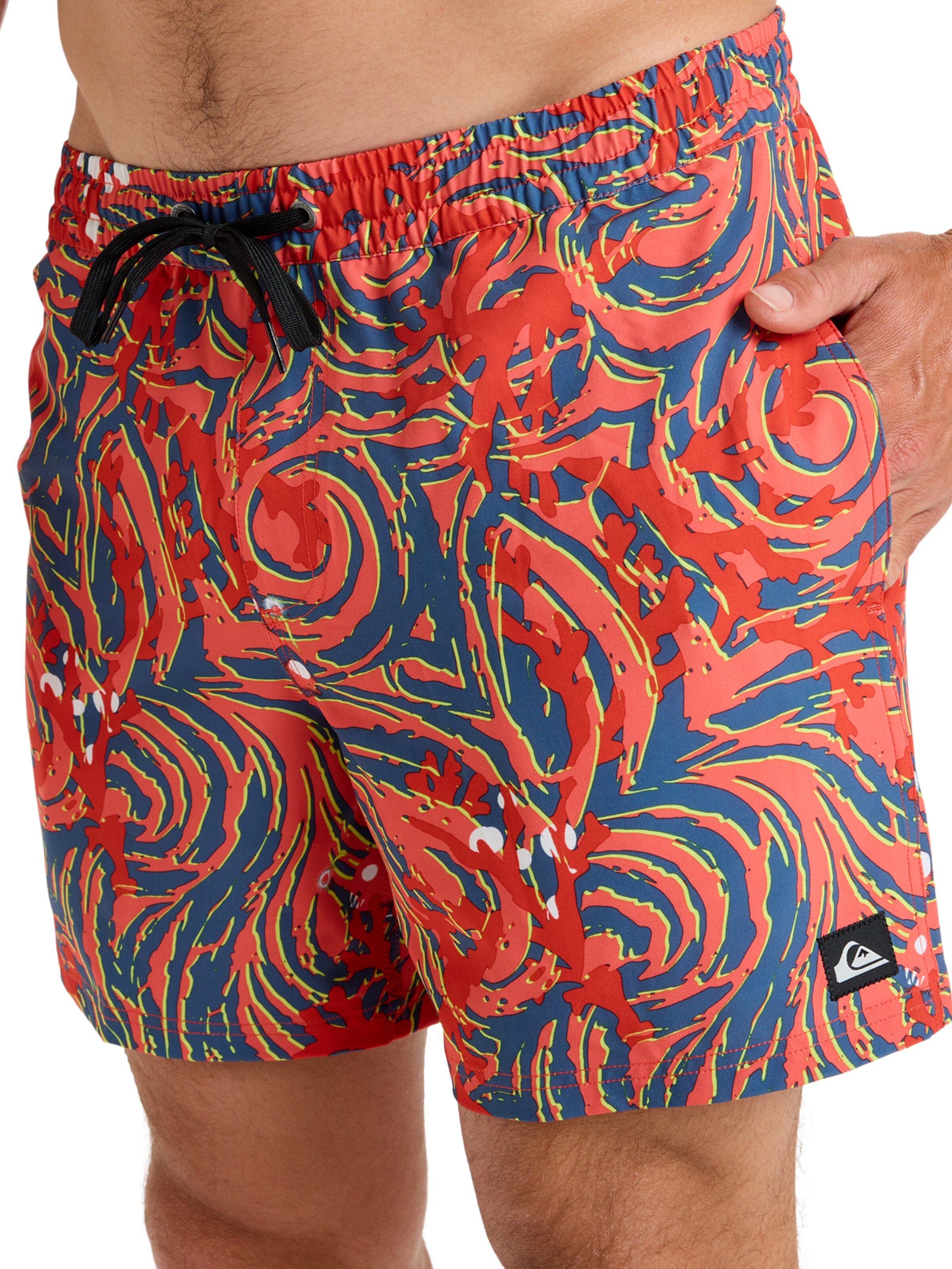 Shorts de bain 'Surfsilk Straight 16' QUIKSILVER en mélange de couleurs