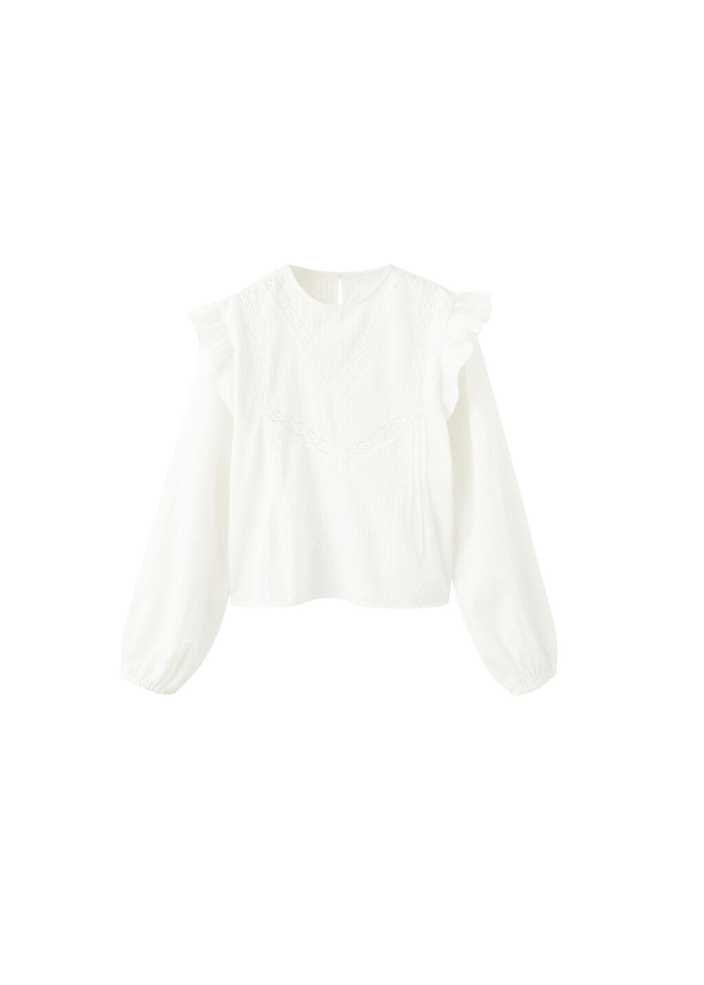 MANGO TEEN Blouse 'Luz' in White: front