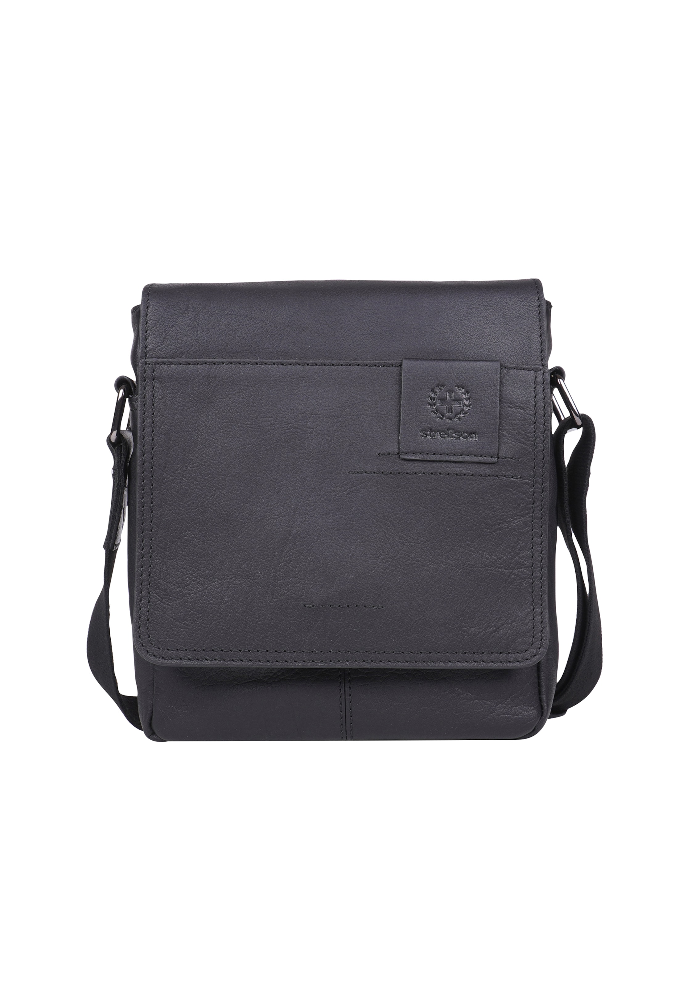 STRELLSON - Bolso de hombro 'Hyde Park Jeremy' en negro: frente