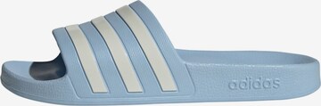 ADIDAS SPORTSWEAR Plážová/koupací obuv 'Adilette Aqua' – modrá: přední strana