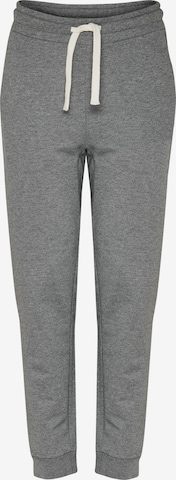 Hummel Tapered Broek 'PLESS' in Grijs: voorkant