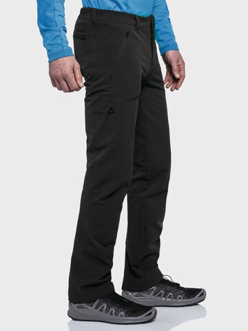 Schöffel Regular Outdoorbroek 'Folkstone' in Zwart