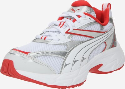 PUMA Zapatillas deportivas bajas 'Morphic' en rojo vivo / plata / blanco, Vista del producto