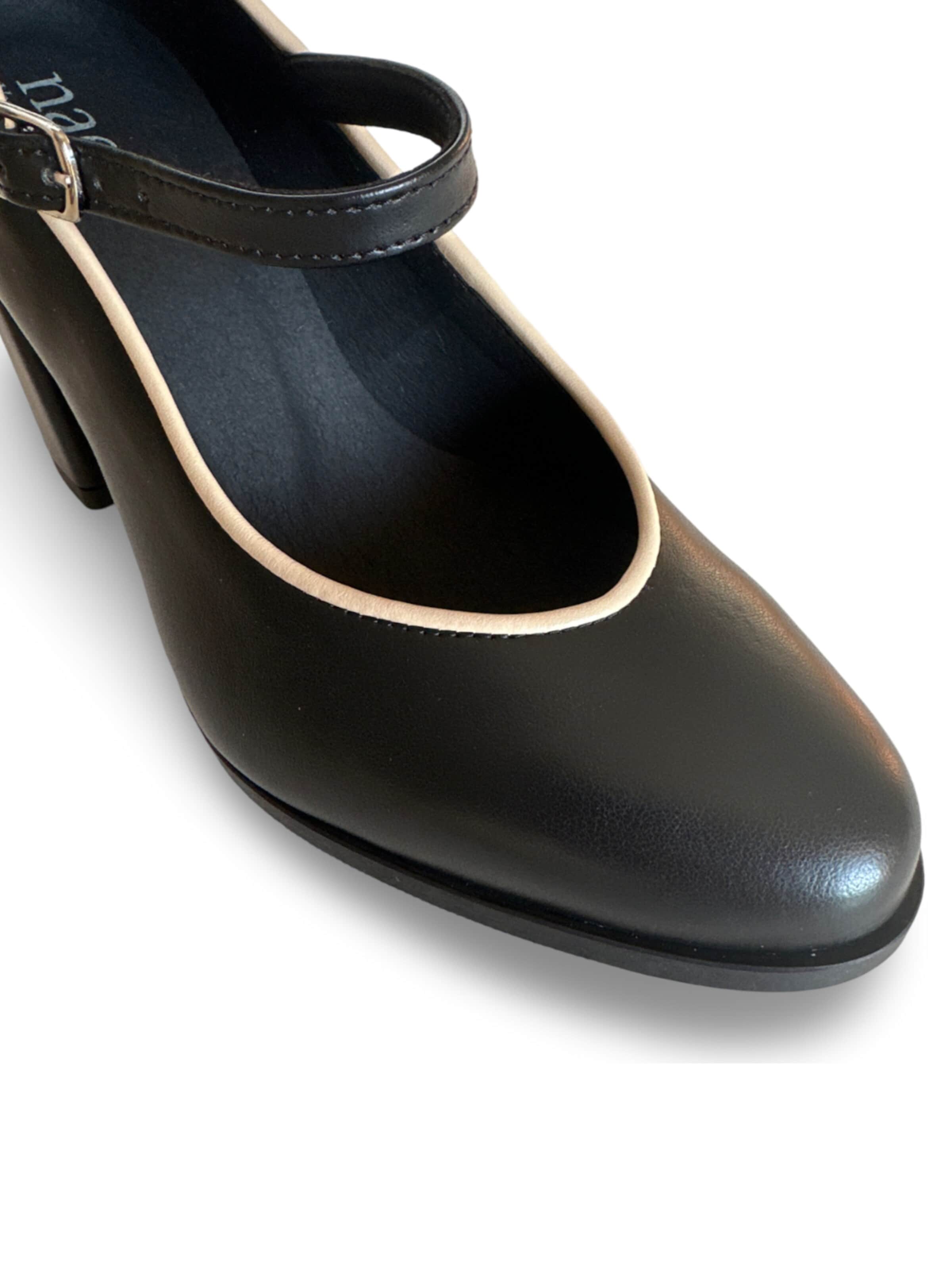 nae Vegan Shoes Lodičky – černá