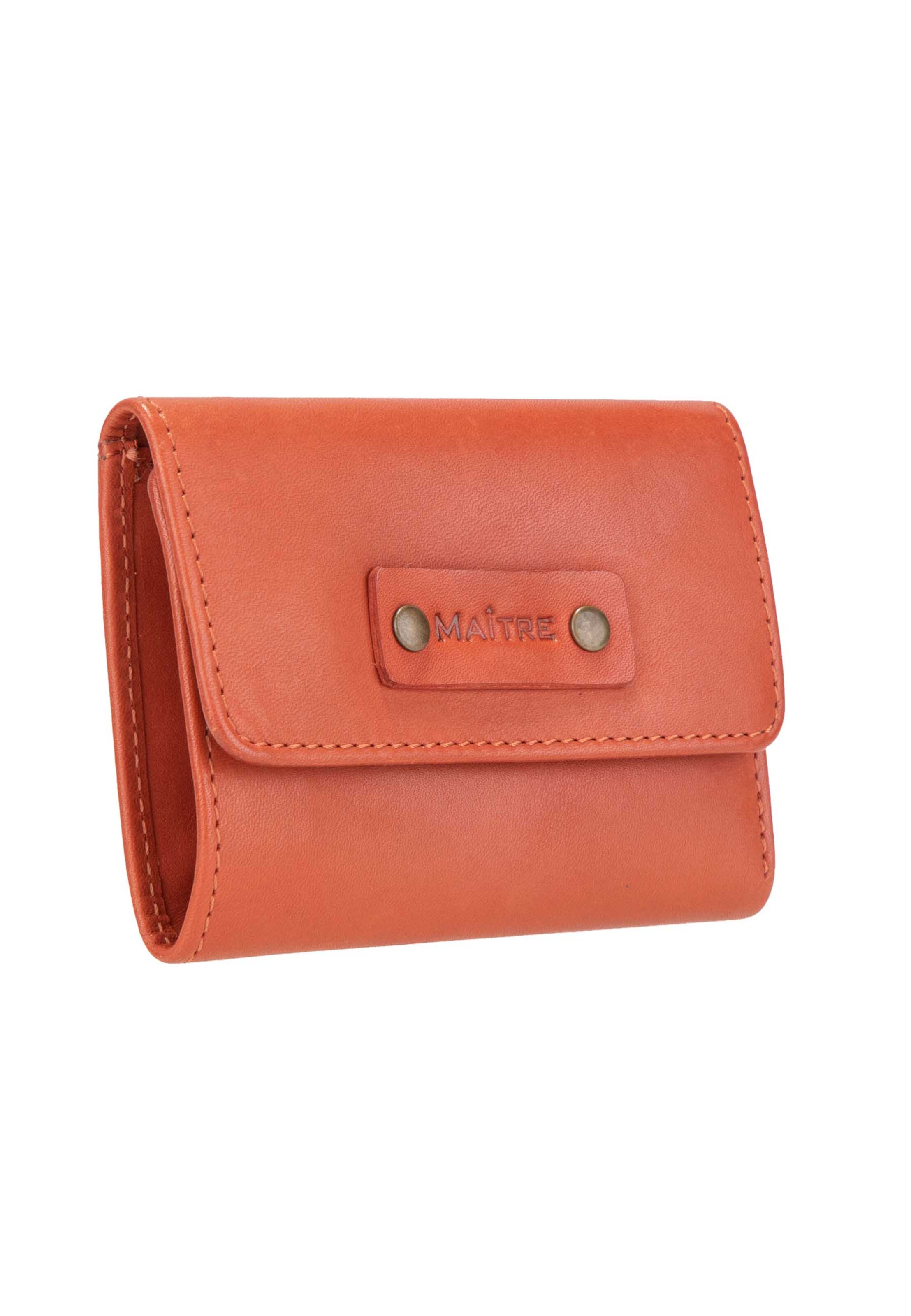 Portamonete 'Steinbach Ilsebill' di Maître in arancione