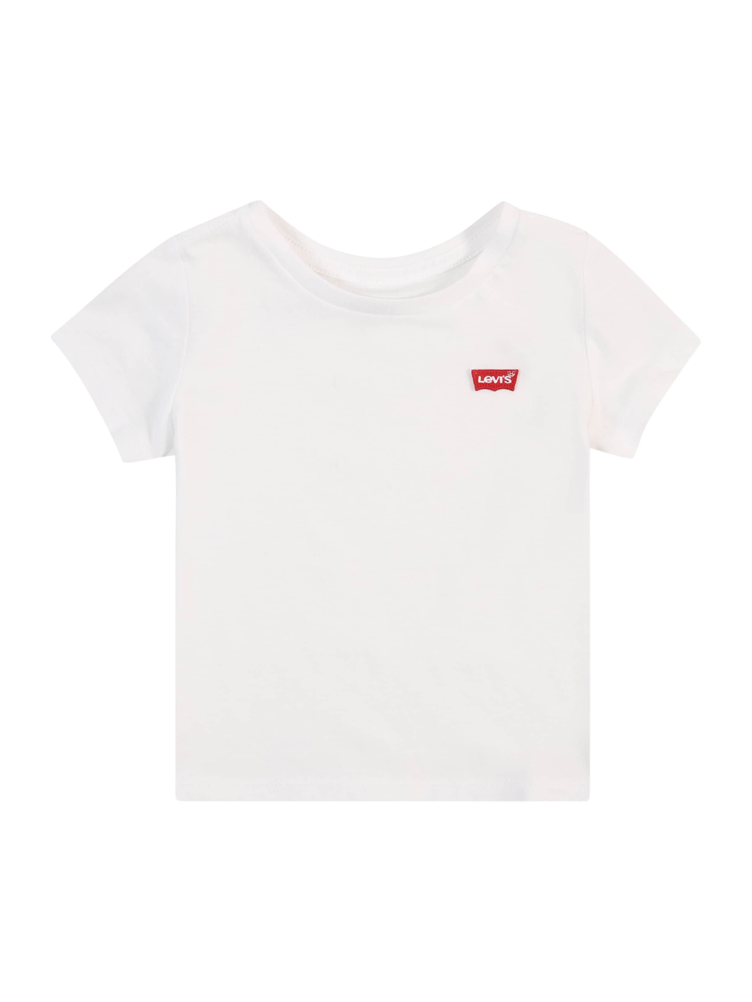 Tricou de la Levi's Kids pe alb: față