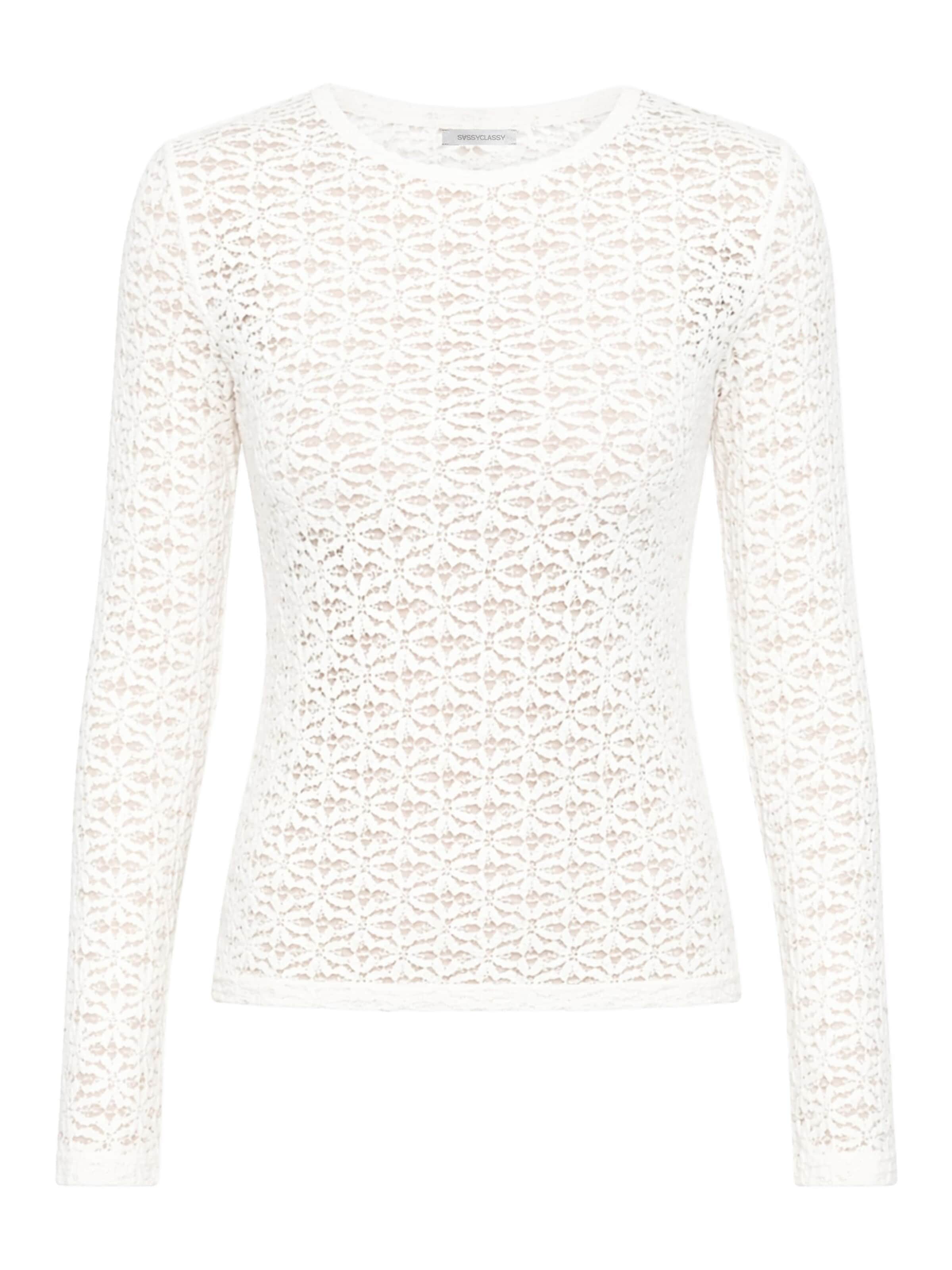SASSYCLASSY Shirt in White: front