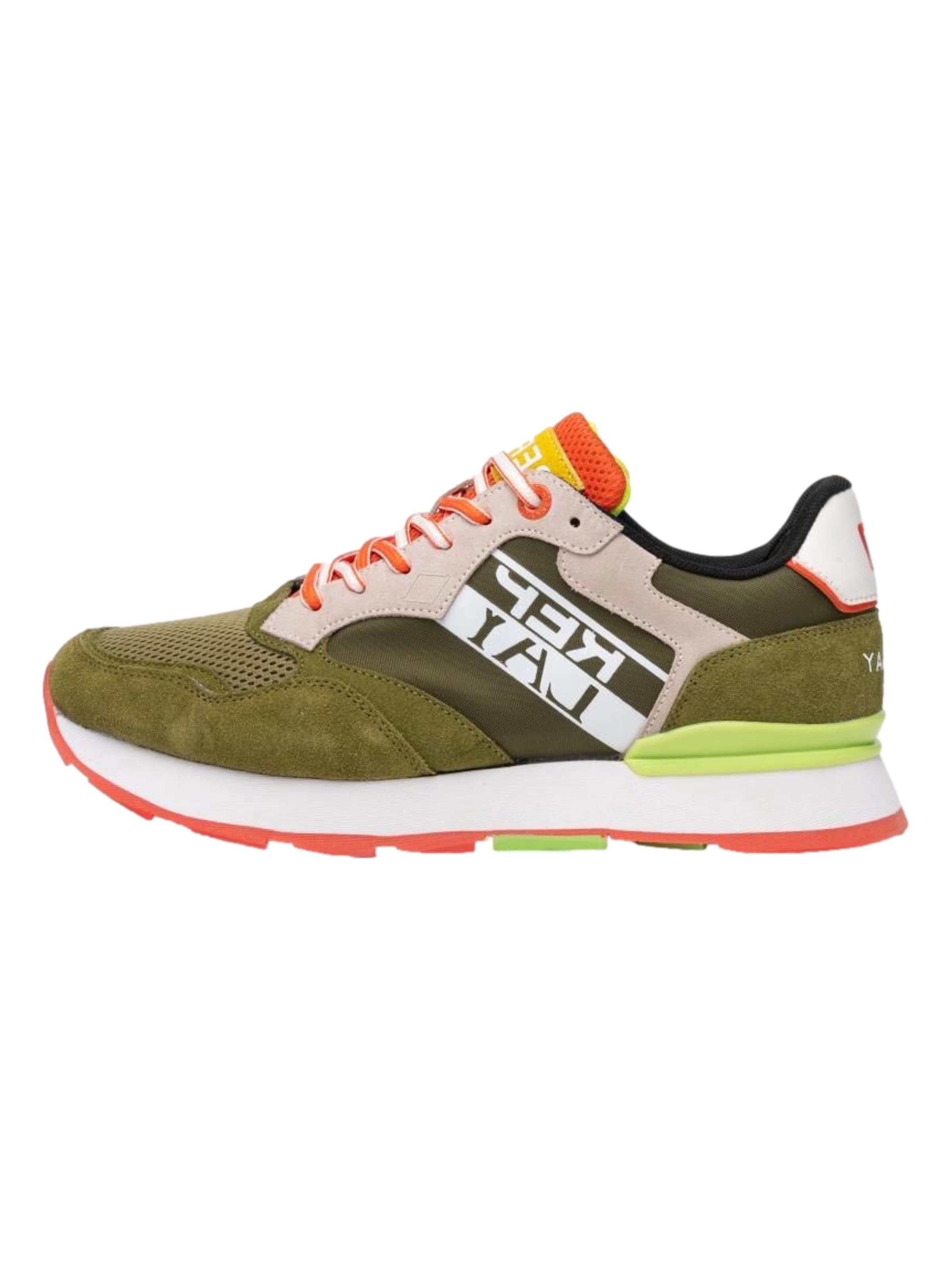 Sneaker bassa di REPLAY in verde: frontale