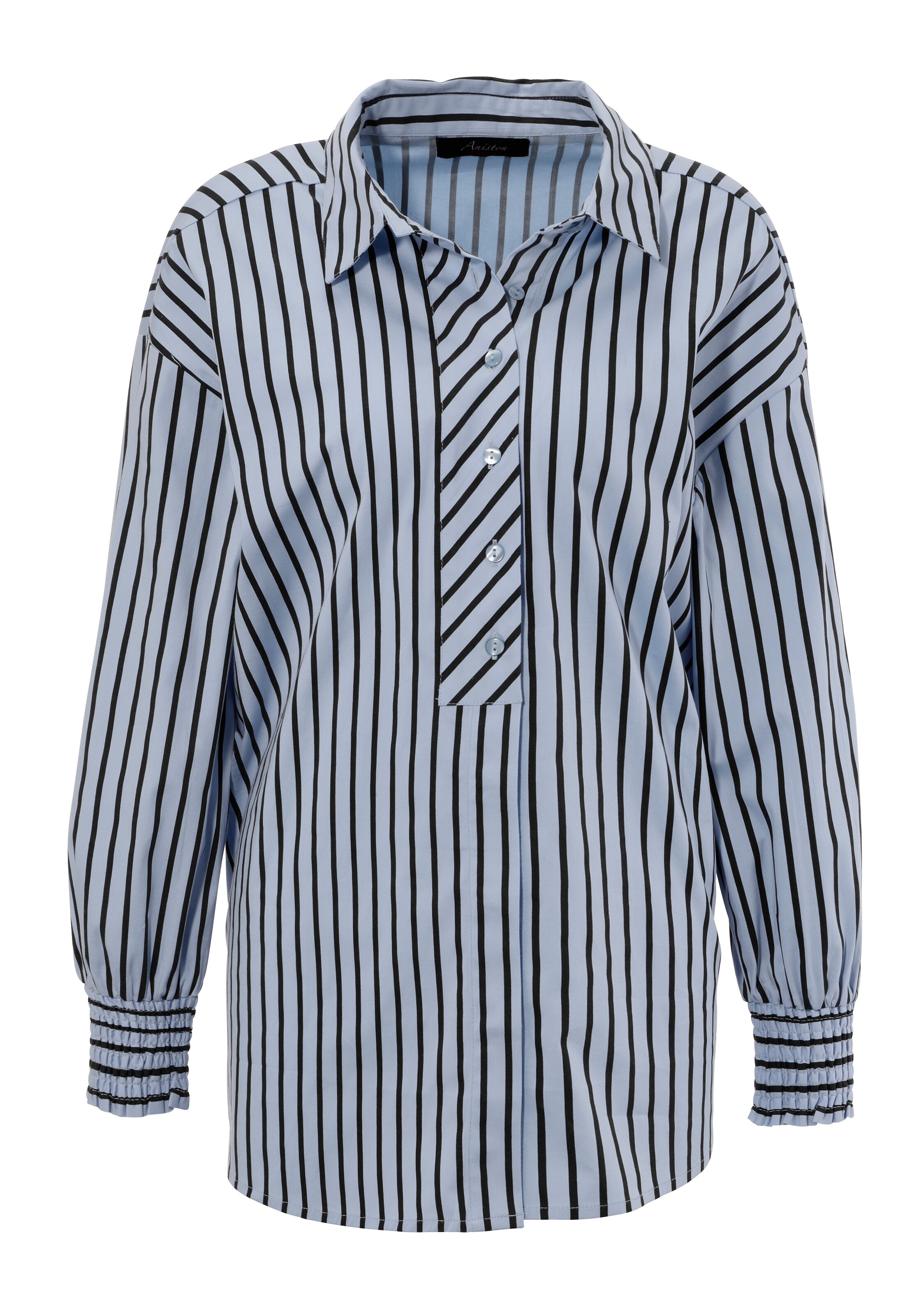 Aniston CASUAL Blouse in Blue: front