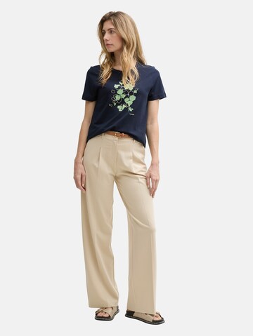 TOM TAILOR T-Shirt in Blau